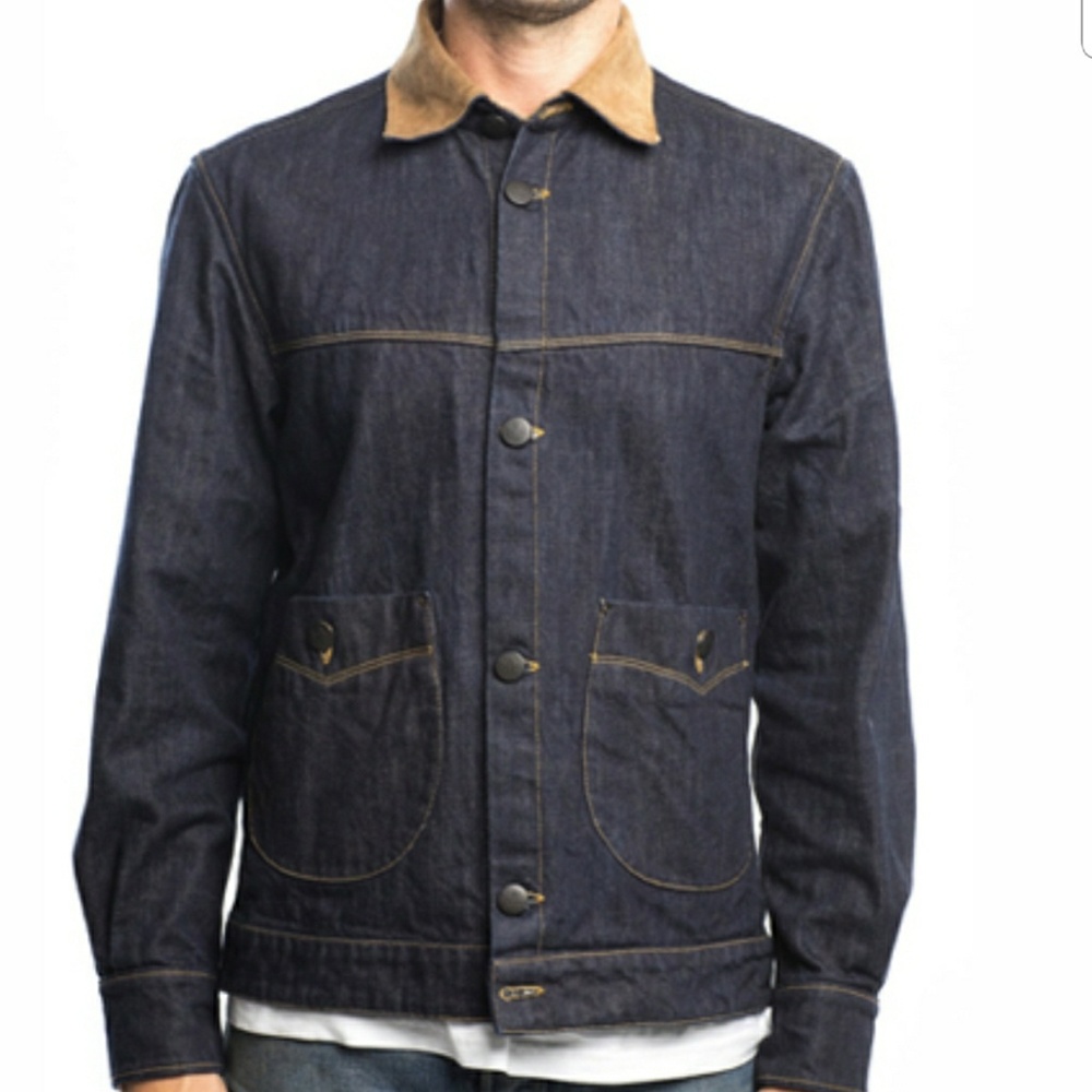 Shockoe Atelier selvedge denim jacket